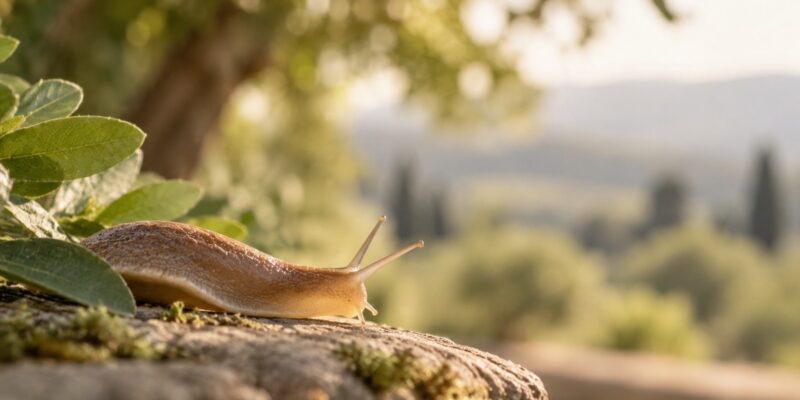 Slow Medicine e homeopatia: caracol simbolizando o cuidado devagar e sem pressa